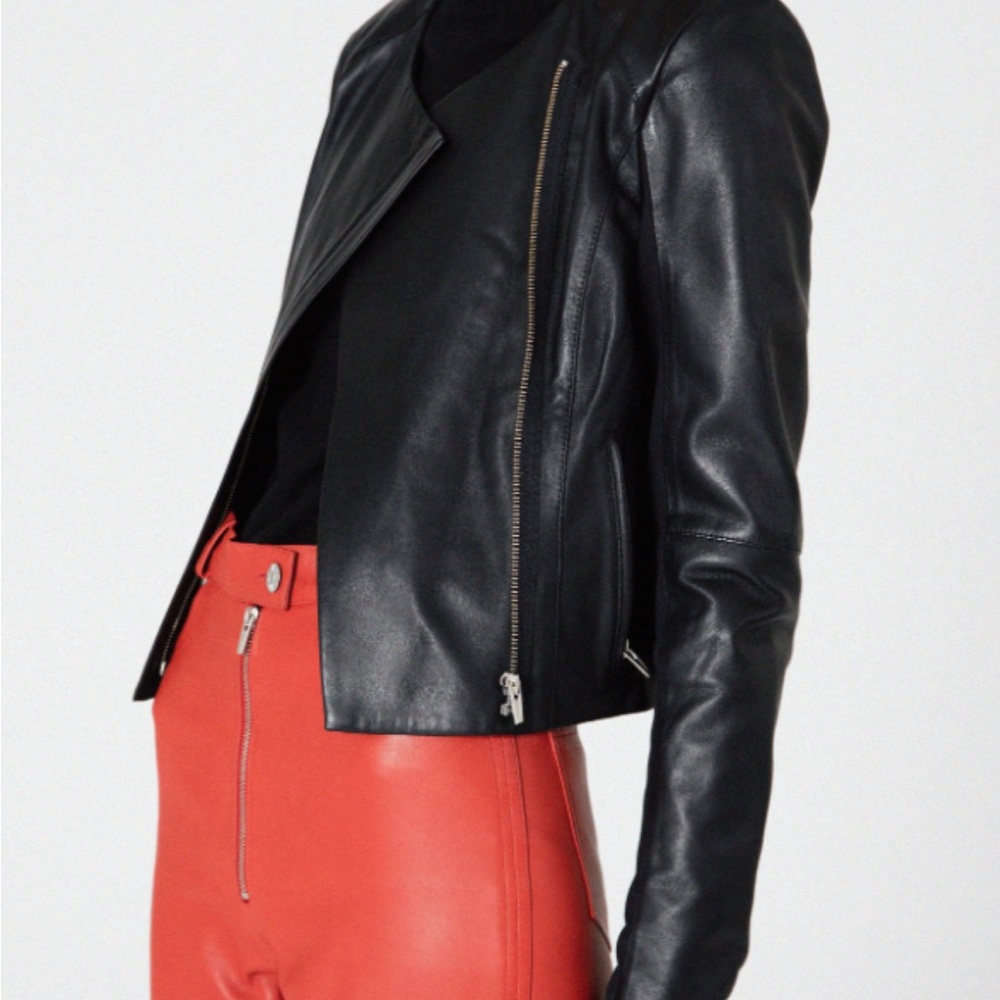 Leather jacket